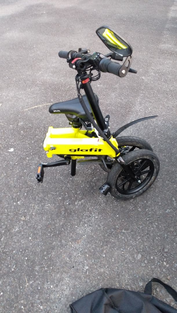 glaFit 電動アシスト自転車 イエロー