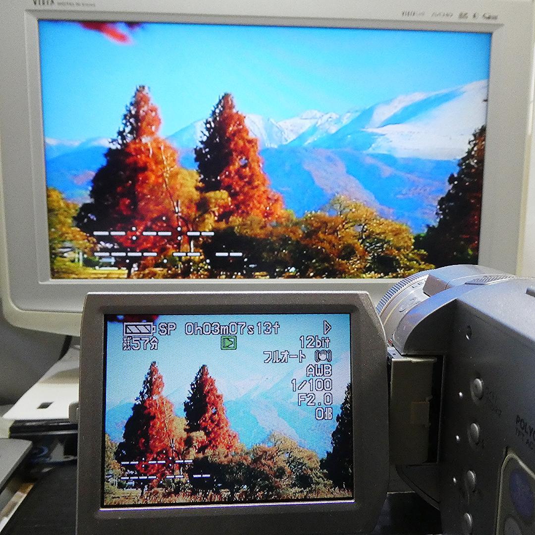 動作良好 パナソニック NV-GS400 MiniDVビデオDVDダビングに最適