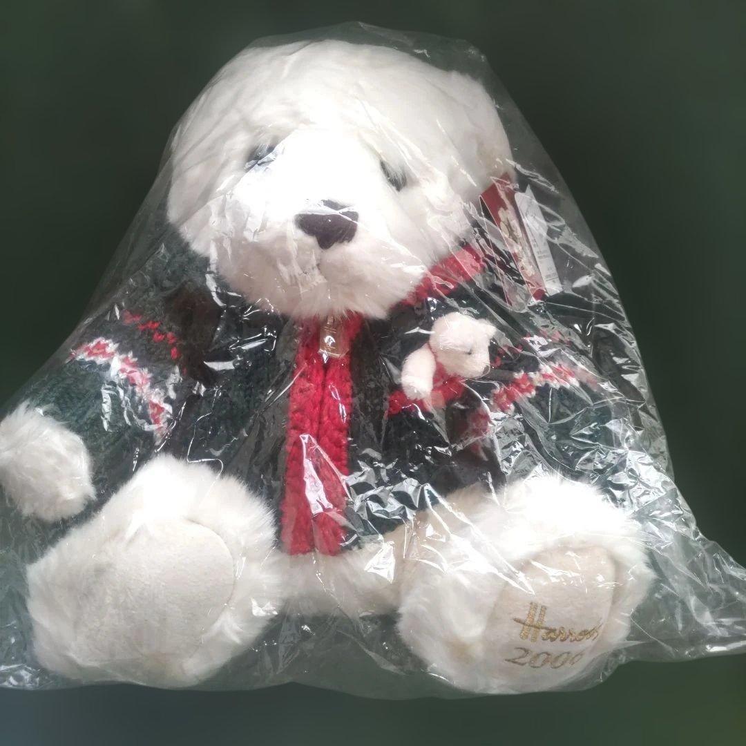 ハロッズ テディベア 2023年 クリスマスベア くまさん ぬいぐるみ