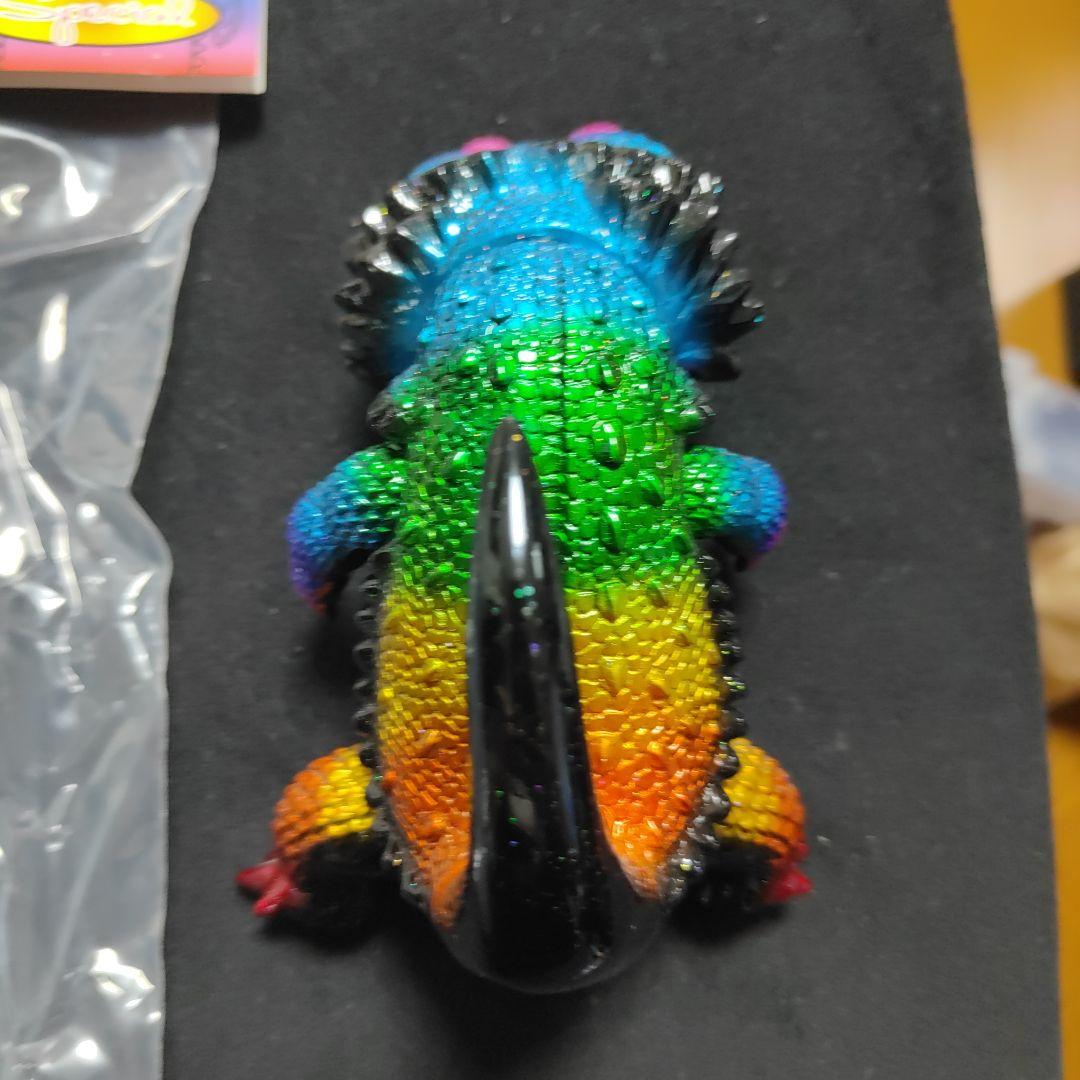 フトアゴン　レインボークラック　ソフビ　ペインターネット