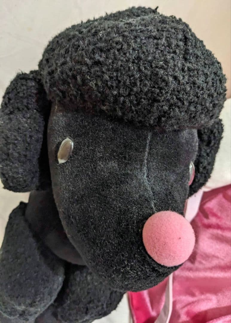 T*o様 【ハローキティ】 ぬいぐるみ 特大 ピンク ドレス トイ・プードル付き