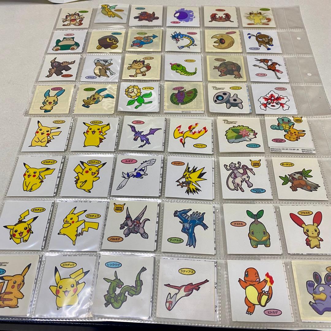ポケモンパン デコキャラシールまとめ売り バインダー付き ポケモン