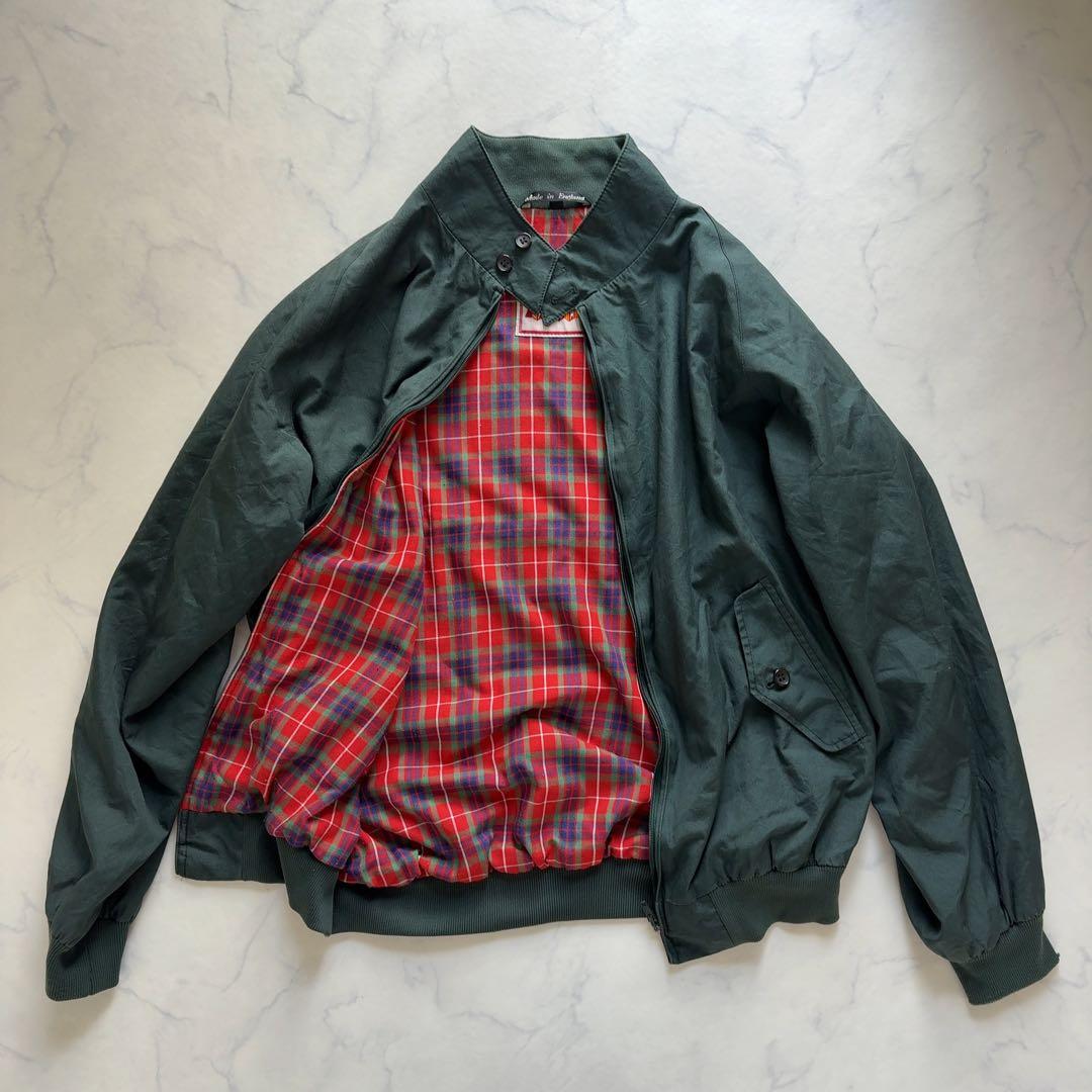 XL 42 英国製 バラクータ G9 ハリントンジャケット スイングトップ