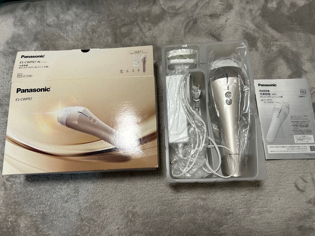 Panasonic ES-CWP97 脱毛器 光エステ 光美容器