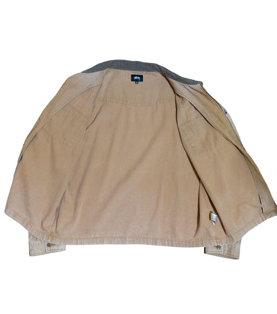 Stussy ジップアップブルゾン デトロイトジャケット風