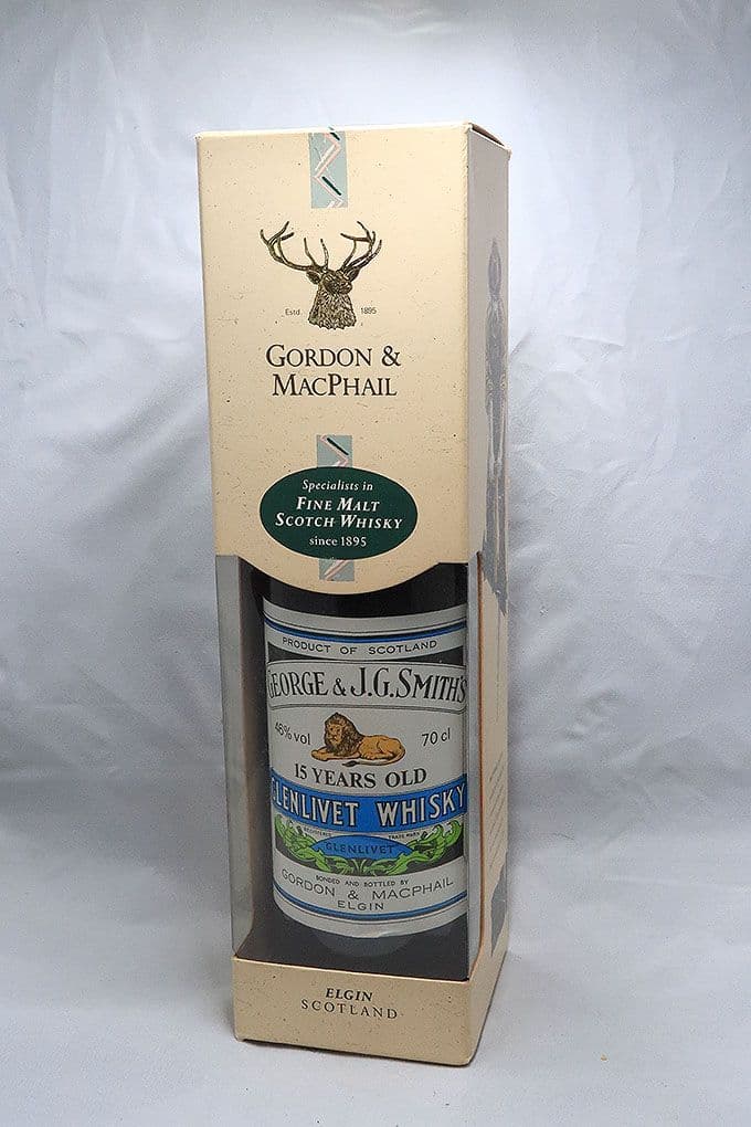 G＆Sグレンリベット15年ゴードン＆マクファイル社シングルモルト