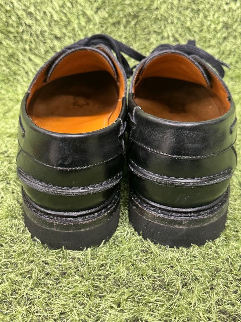 ソフネット　レザー　ボートシューズ