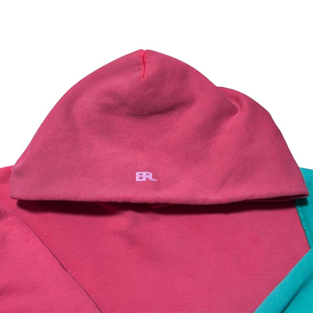 ERL パーカー レッド グリーン RED GREEN