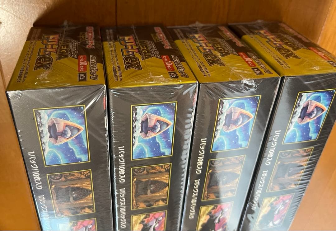 ポケモンカード MEGA ドリームEX 　シュリンク付　新品未開封　4box