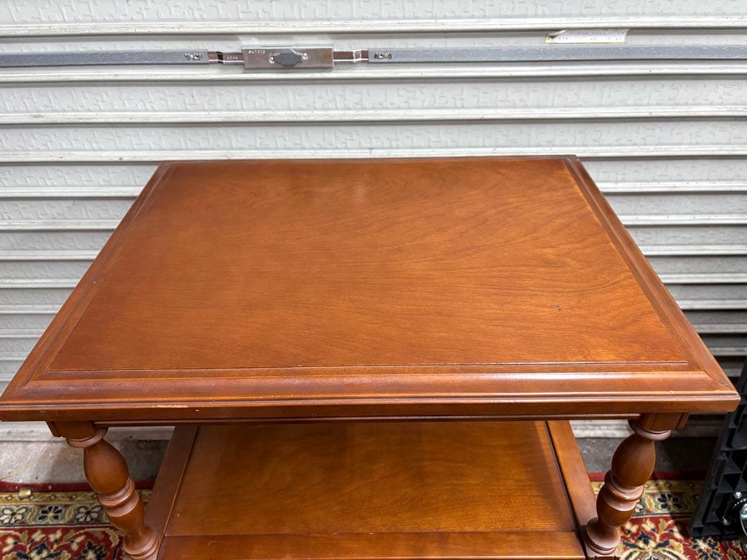 徳田家具 TOKUDA キャビネット 電話台 昭和レトロ ヴィンテージ - メルカリ