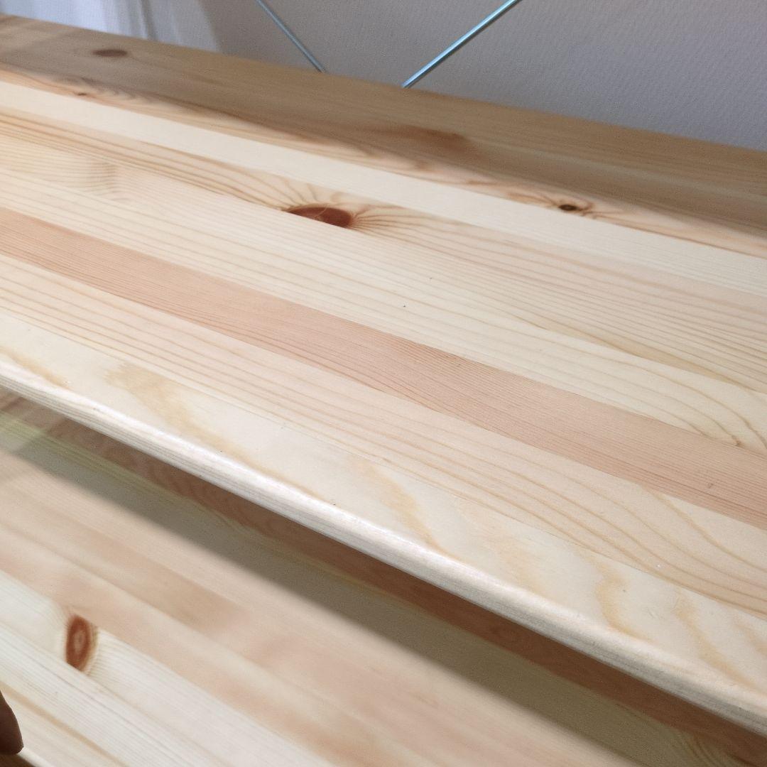 無印良品　パイン材ユニットシェルフ　86cm幅　3段