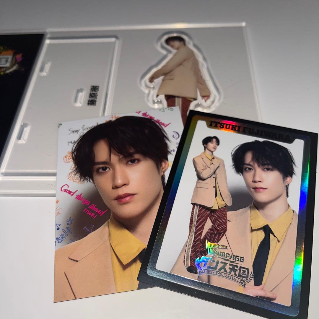 藤原樹 アクスタ シークレット フォトカード THE RAMPAGE 藤原樹