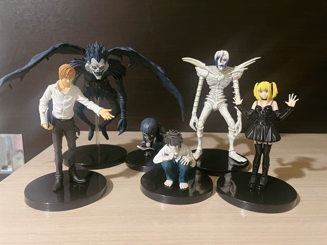 るい@様専用 DEATH NOTE デスノート フィギュア6体セット - メルカリ