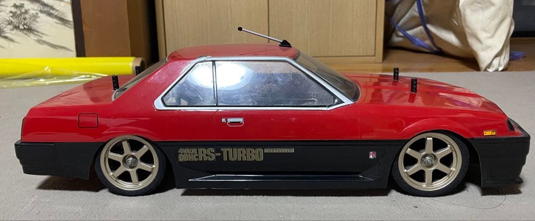 タミヤ R/C R30スカイラインRSターボ 鉄仮面 本体・ボディのみ