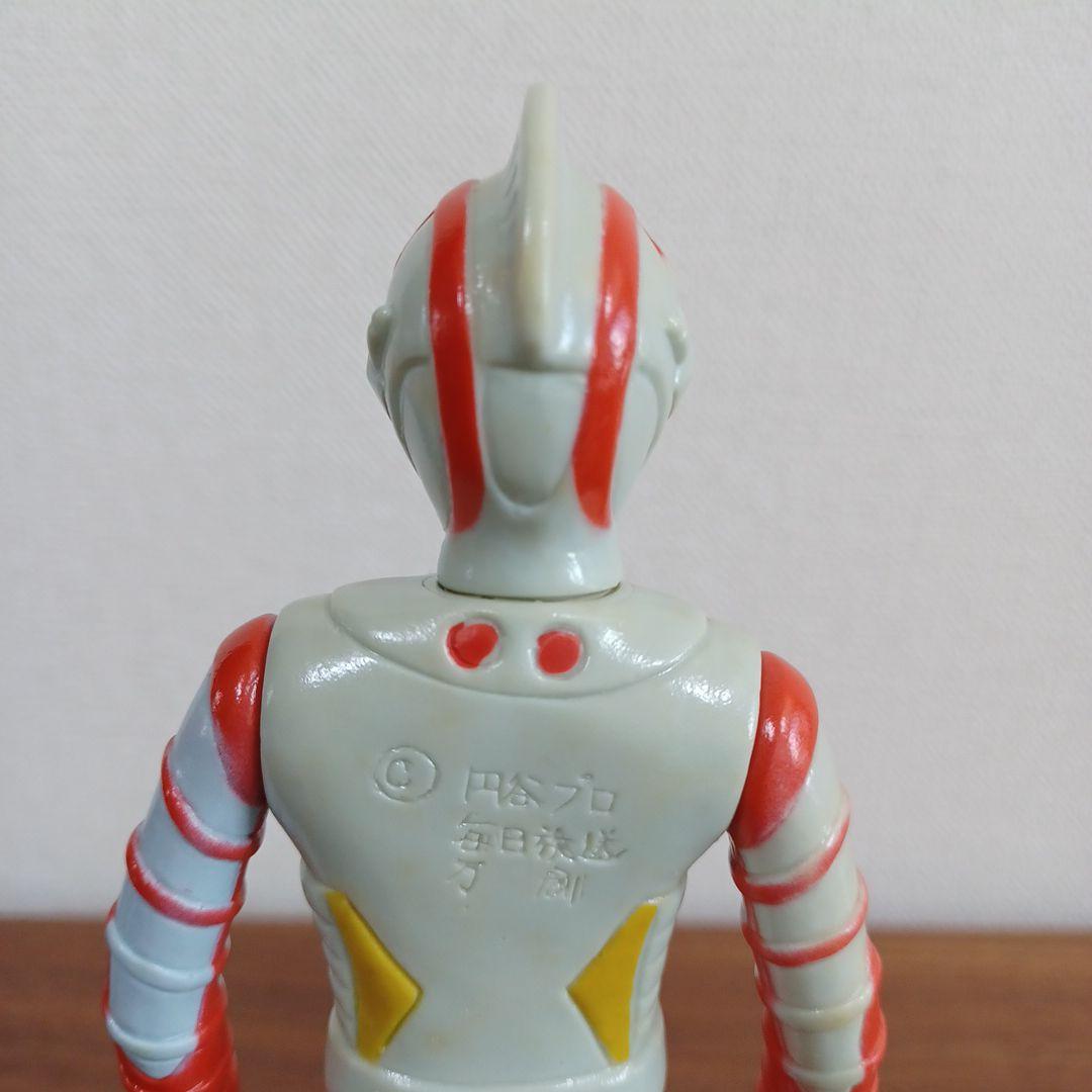 当時もの タケミ製「ジャンボーグA」希少ソフビフィギュア（万創シール