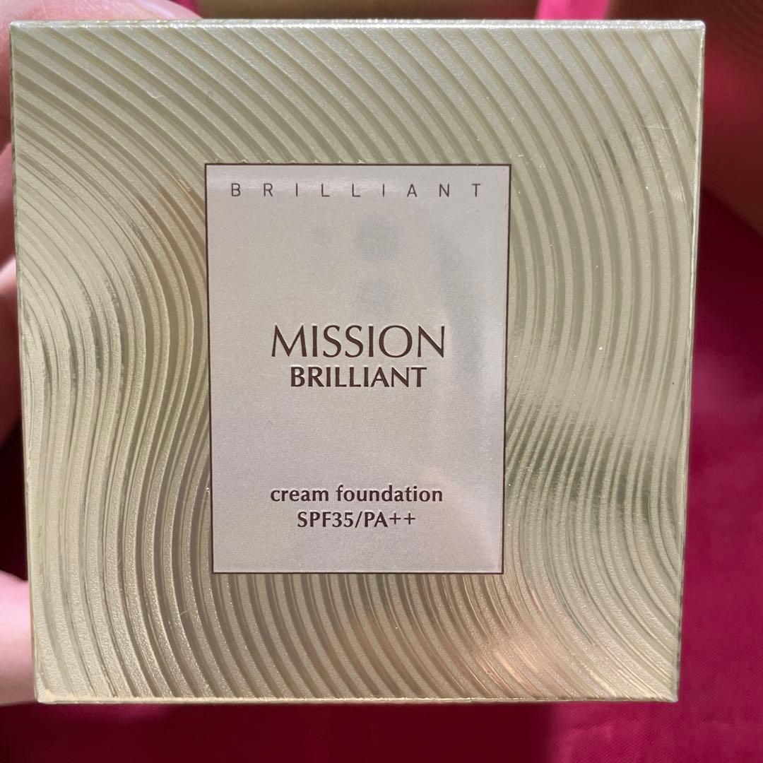 新品未使用　ミッションブリリアントDXクリームファンデーション03 3個セット