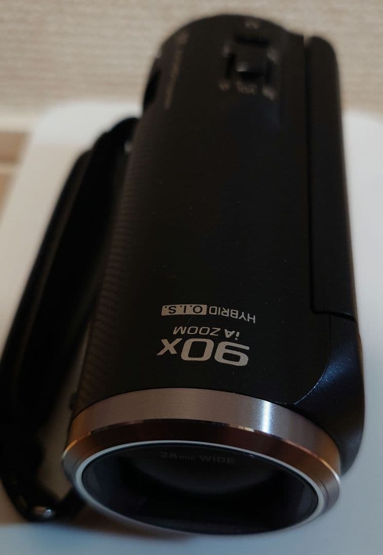 [美品]PanasonicHC-V480MSビデオカメラ+SDカード+三脚セット