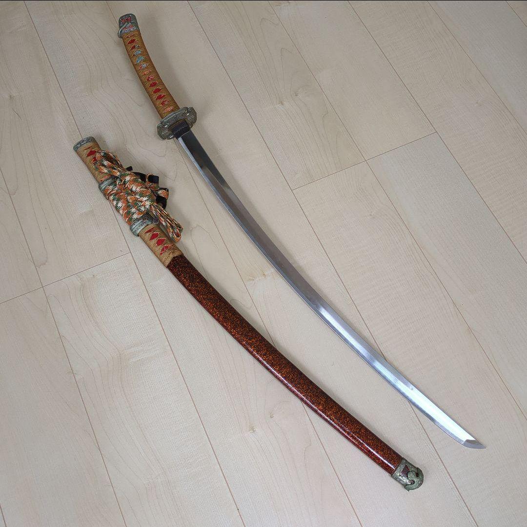 模造刀　刀置き台付き（木製）