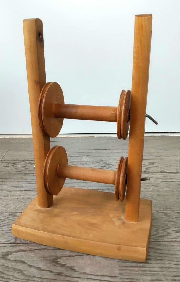 アシュフォード紡毛機　トラディショナル　シングルドライブ　ダブルペダル