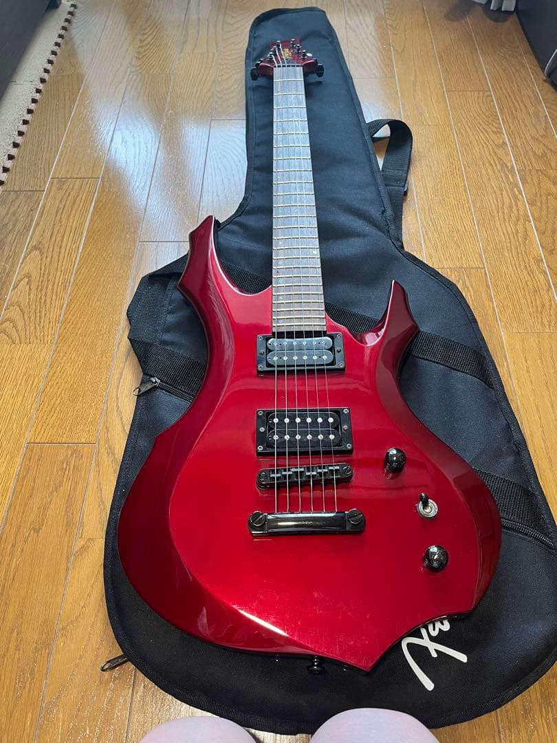 【値下げ可】ESP エレキギター　赤　レッド　grass roots