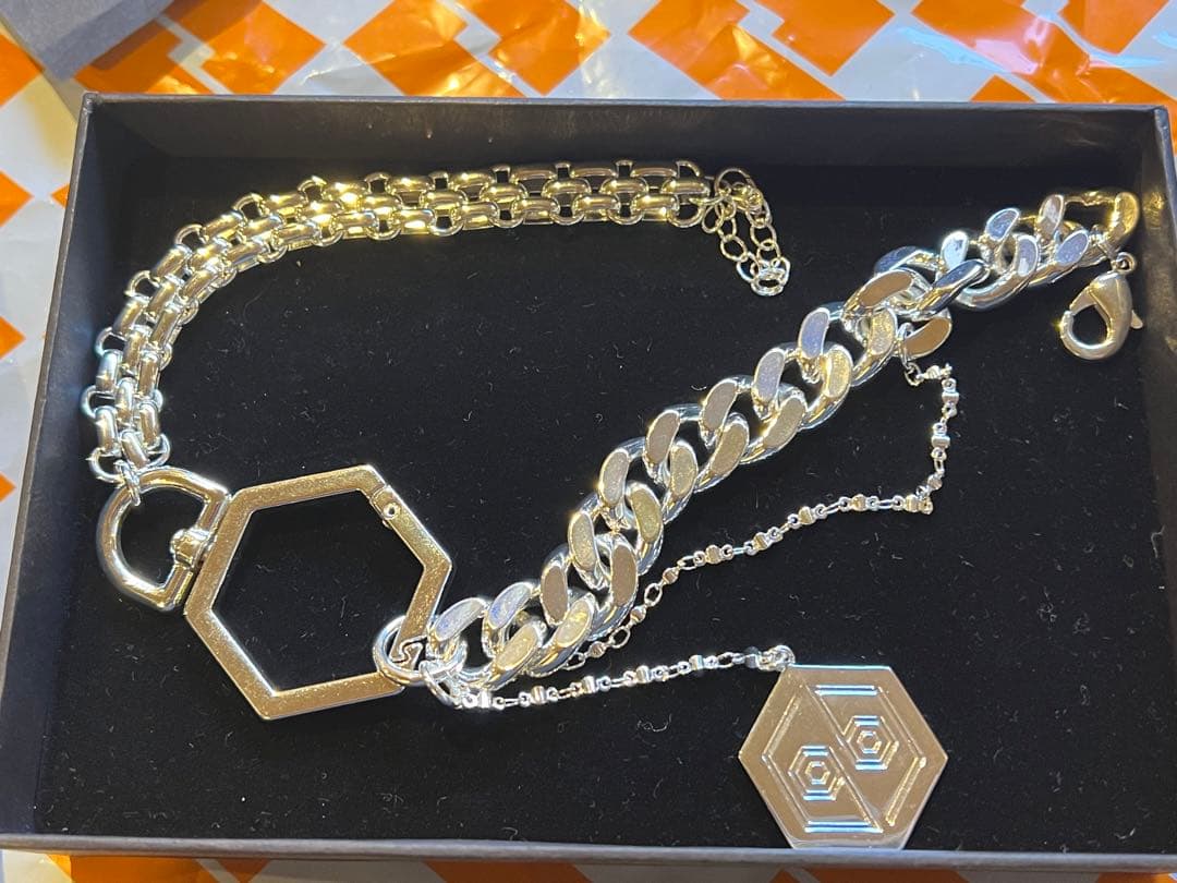 女王蜂 qb Luxury Chain Choker Shilver おまけ付き