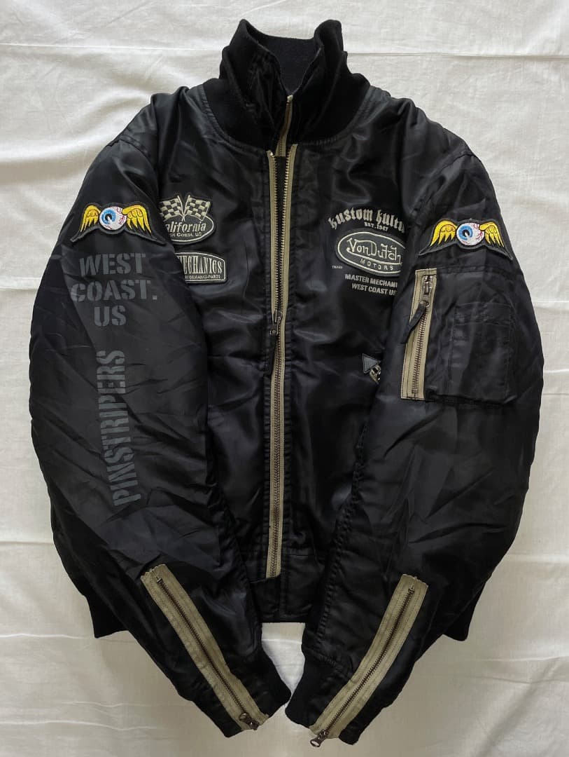 Von Dutch ボンダッチ ジャケット MA-1タイプ ボンバージャケット