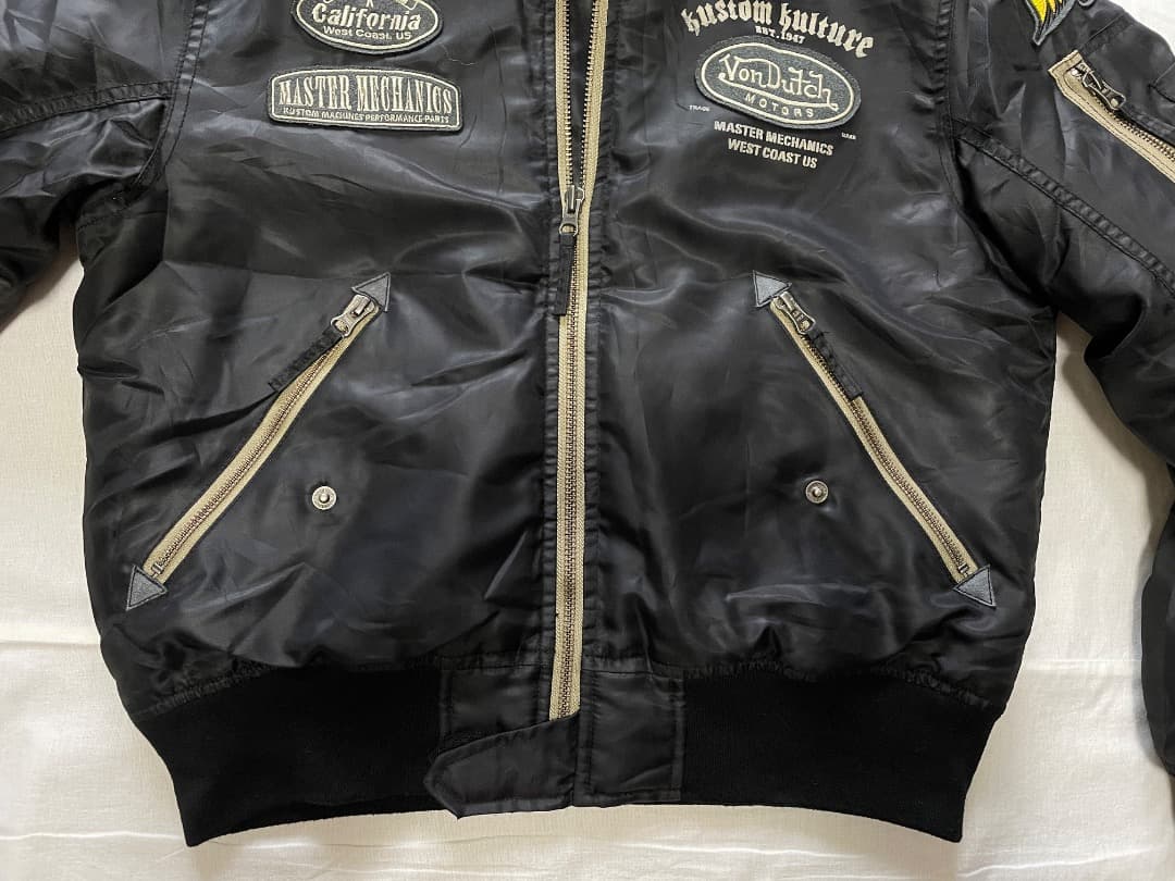 Von Dutch ボンダッチ ジャケット MA-1タイプ ボンバージャケット