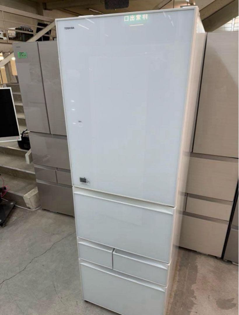 2017年式 410L TOSHIBA 冷蔵庫 GR-K41GXV (ZW)