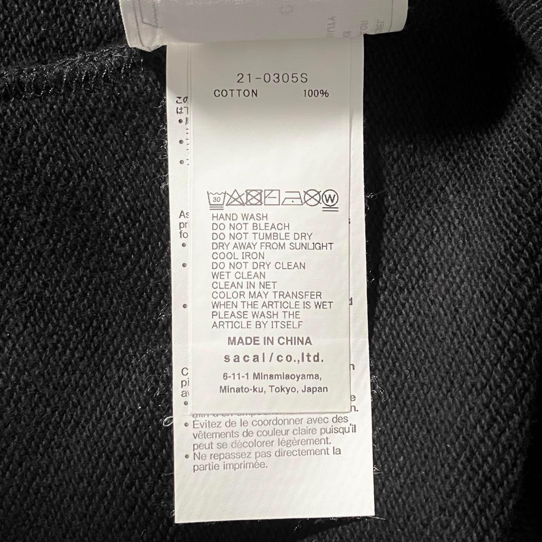 【ユウスケさま専用】sacai☆FEEL IT. スウェットパーカ