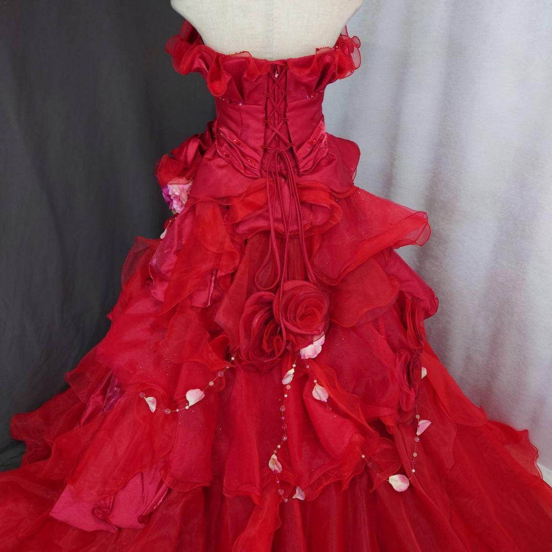 Rさま専用★9-11号★ふんわりカラードレス★MATSUO製