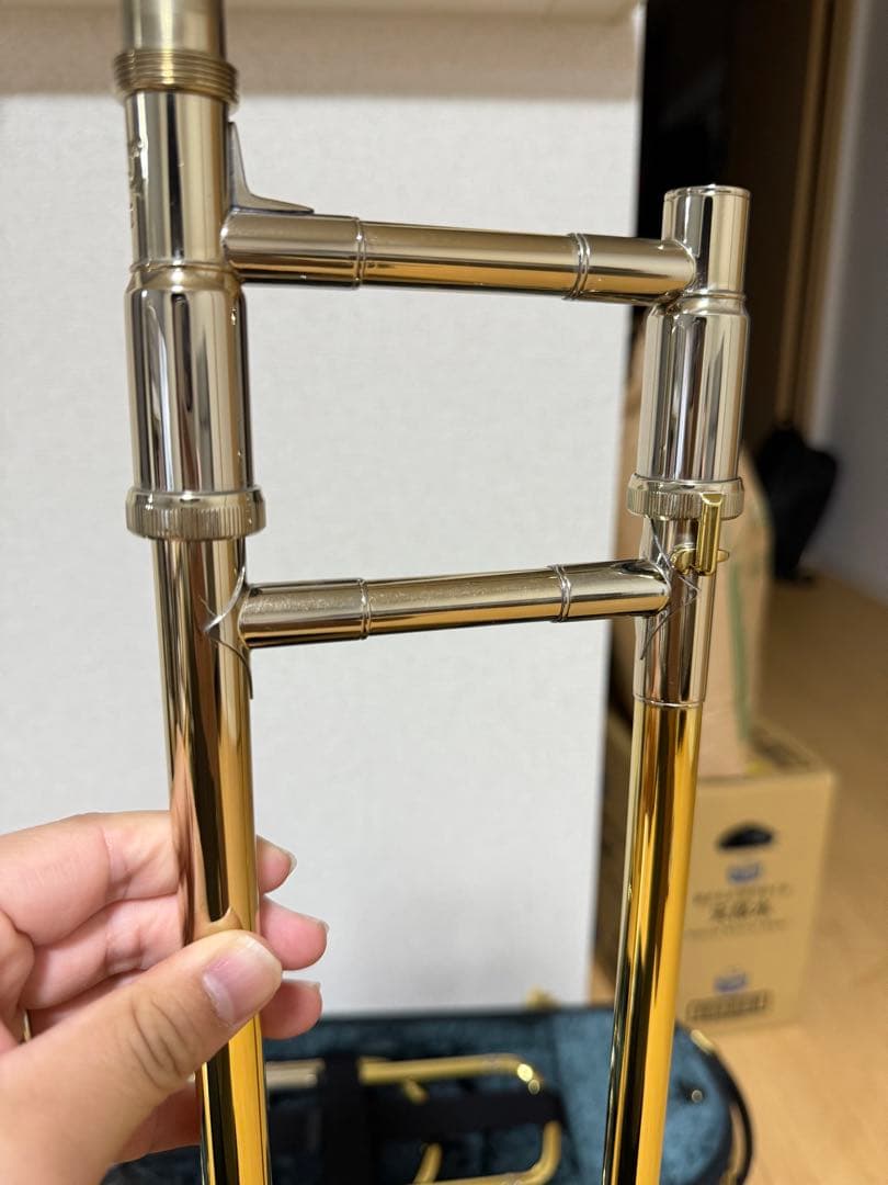 Bach 42BO GL イエローブラスベル テナーバストロンボーン