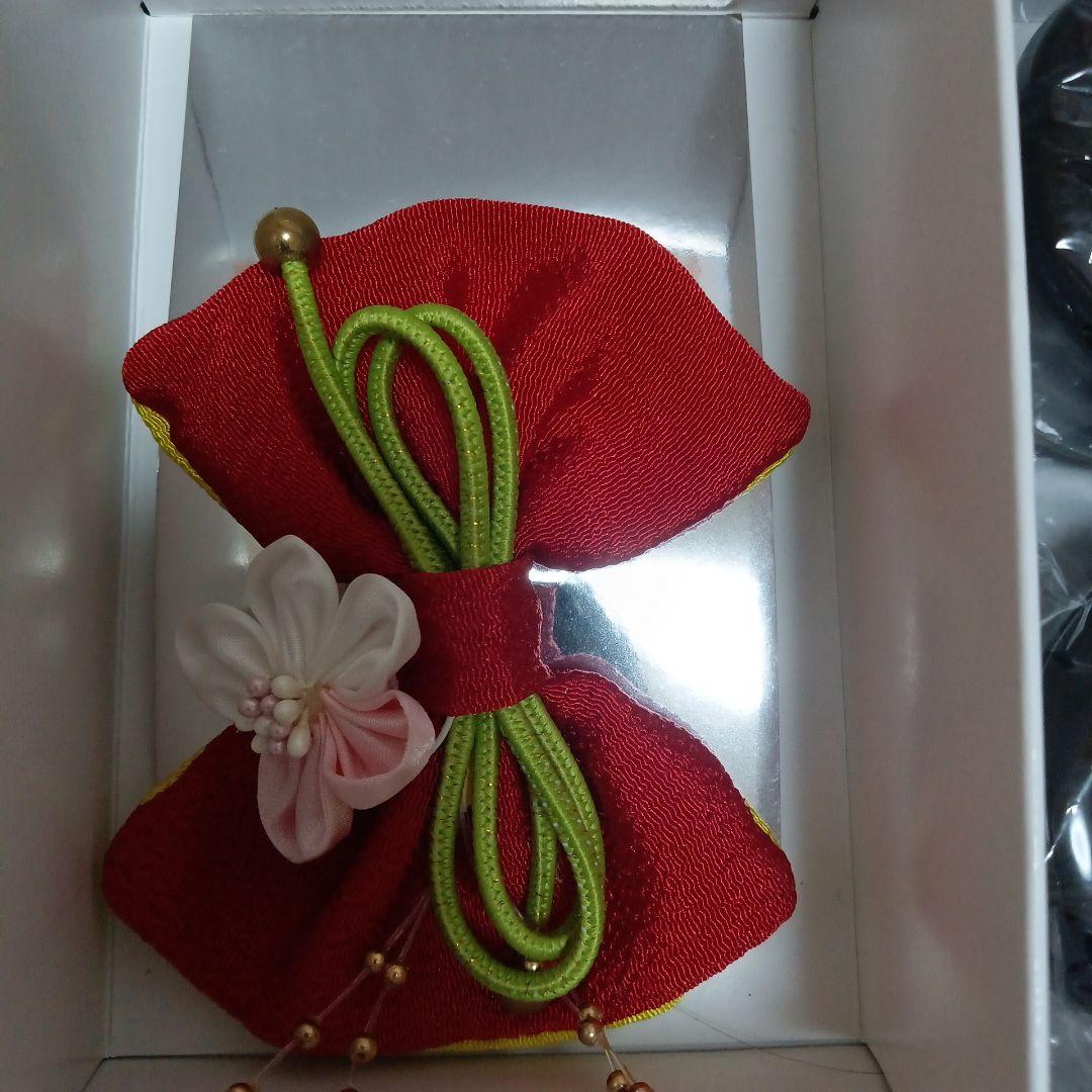 七五三　3歳　着物　女の子　マユミハセガワ　セット　 草履　新品　着物　1回使用