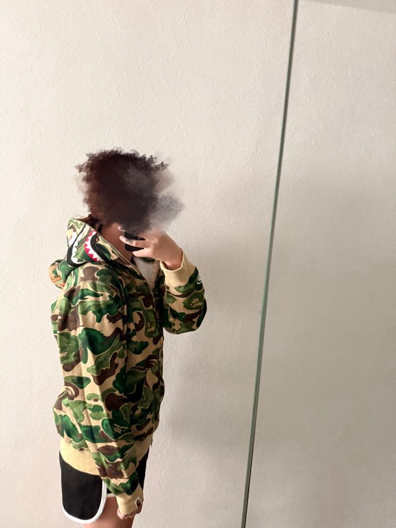 エイプ　BAPE シャークパーカー