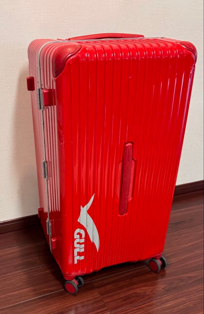 GULL ハードシェルケース 赤 Amazon | GULL ガル ハードシェルスーツケース カラー:レッド キャリー