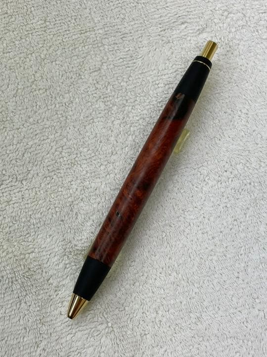 期間限定値下げ 野原工芸 特上花梨瘤杢 スタンダードボールペン