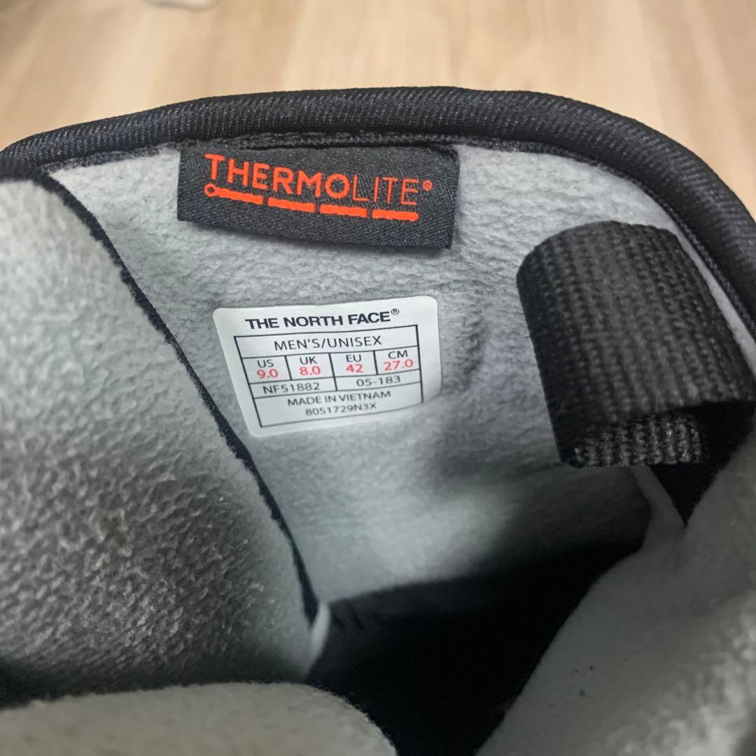 THE NORTH FACE スノーブーツ 27.0cm ヌプシブーツ ブラック