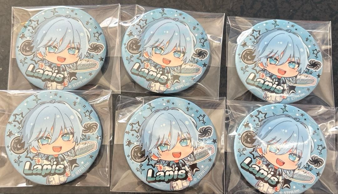 Lapis らぴす ラピス めておら Meteorites 缶バッジ めておら らぴすくん