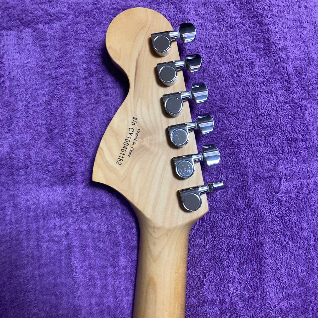 フェンダースクワイア、ストラトキャスターラージヘッド USA製！Fender