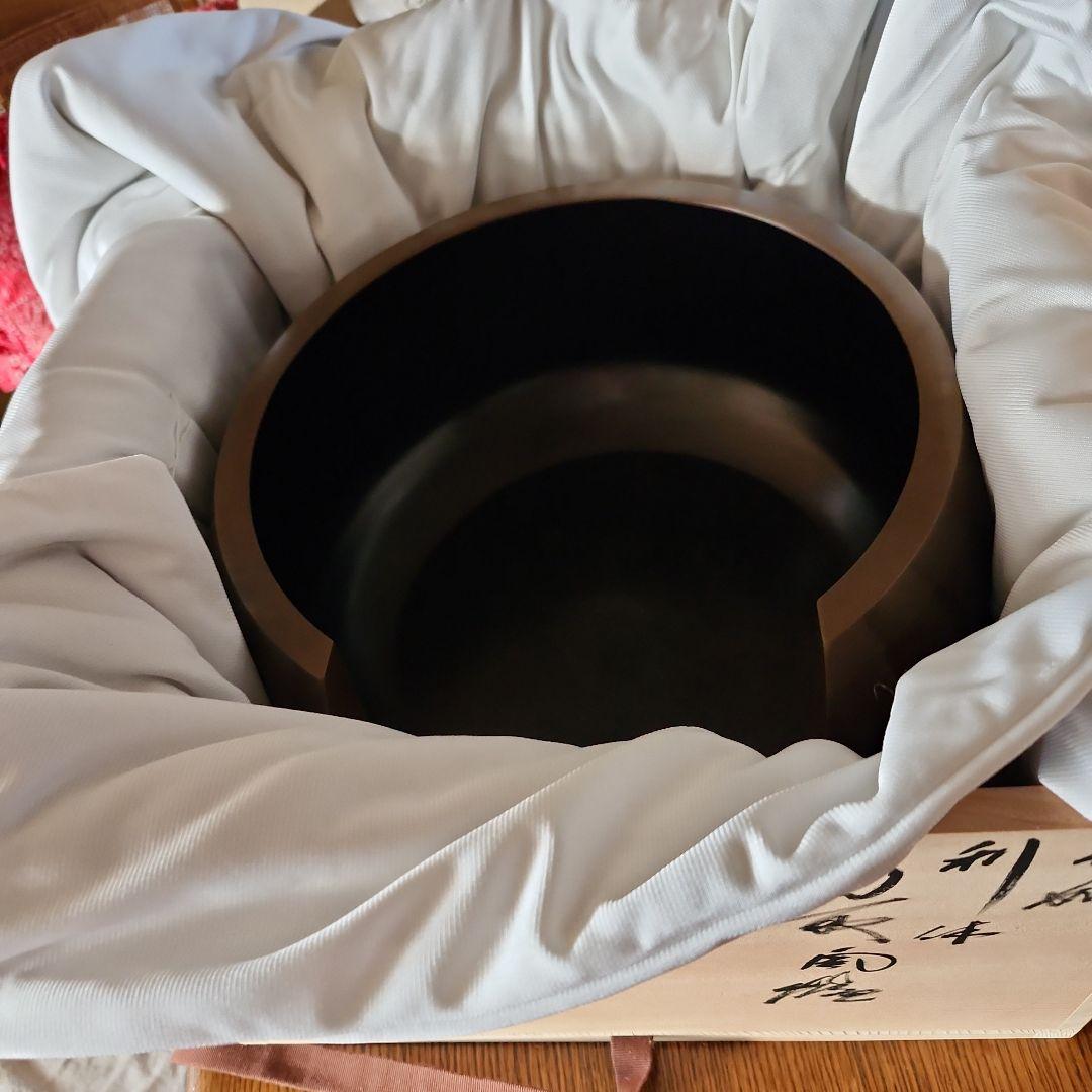 茶道具 四世 一ノ瀬宗辰釜師 面取風爐 新品たのメ-ル便使用 - メルカリ