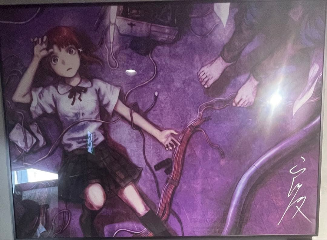 円環帰点　安倍吉俊 画業30周年記念展　サイン入りB2ポスター