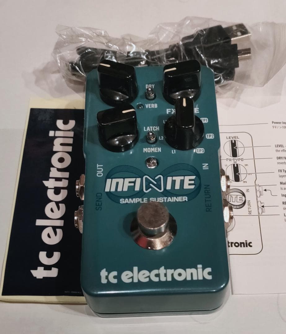 ギター tc electronic INFINITE SAMPLE SUSTAINER TC ELECTRONIC/Infinite Sample Sustainer/サステイナー 送料無料