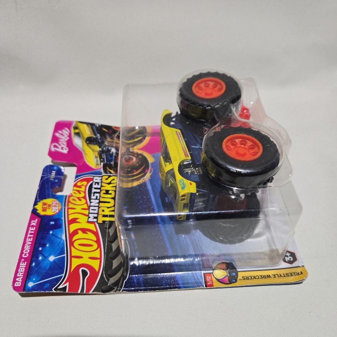 ホットウィール モンスタートラック バービー コルベット トレジャーハント