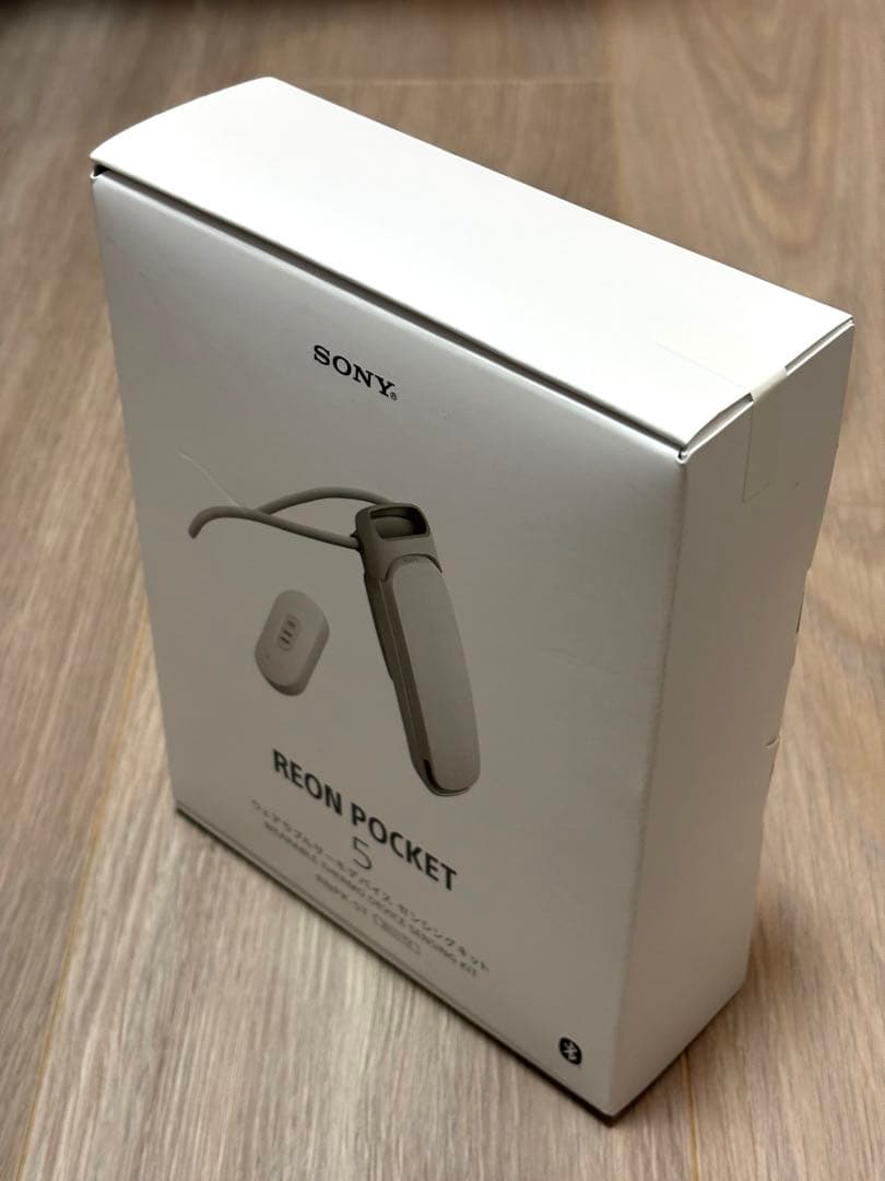 【新品】REON POCKET 5 ウェアラブルサーモデバイス センシングキット