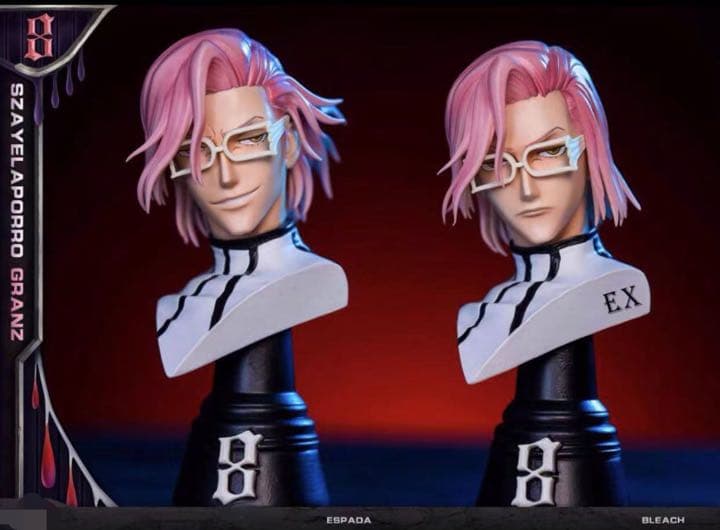 BLEACH  黒衣少年図 ザエルアポロ ガレージキット ガレキ スタチュー②