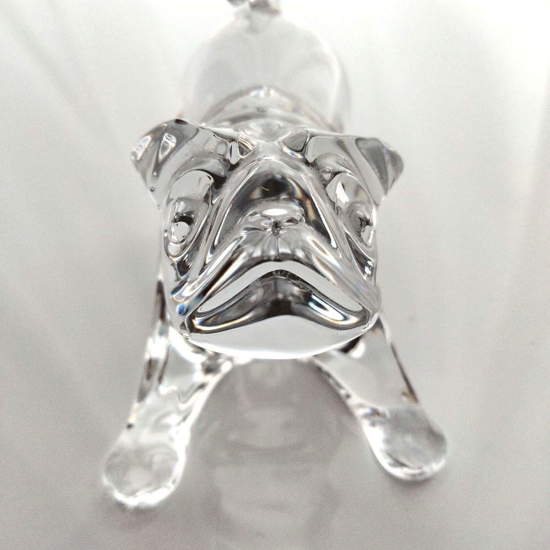 新品】バカラ 犬 ドック 動物 置物 パグ ブルドック ボストンテリア