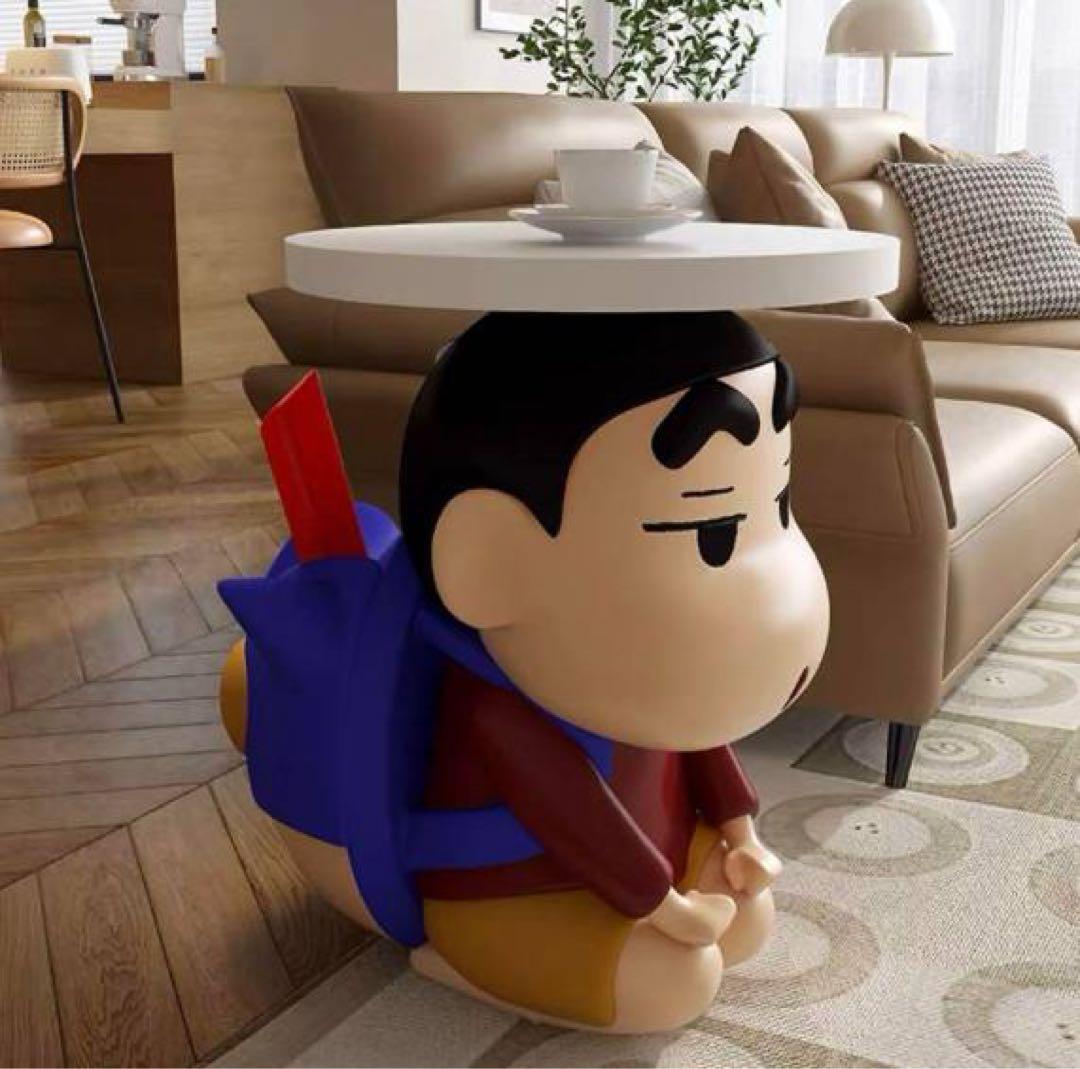 SNS大人気】クレヨンしんちゃん ボーちゃん サイドテーブル 机 家具