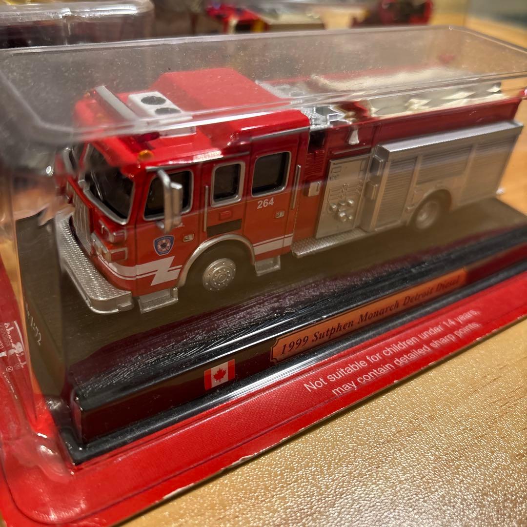 世界の消防車 ミニカー 週間デル・プラド製 トミカ ホットウィール