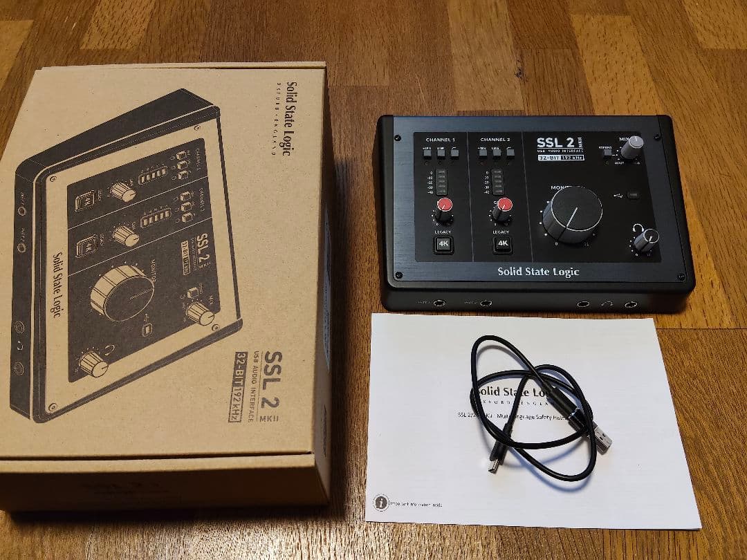 ほぼ未使用》 Solid State Logic SSL2+MKII SOLID STATE LOGIC SSL2