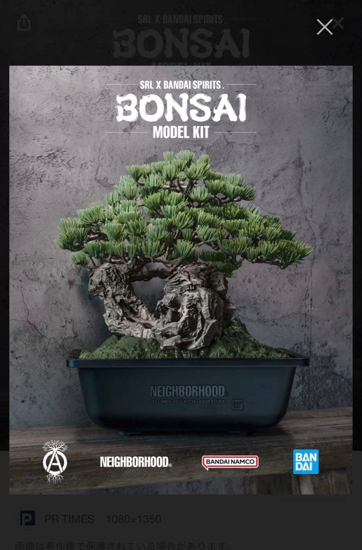 その他 Bonsai Model Kit SRL x Bandai Spirits