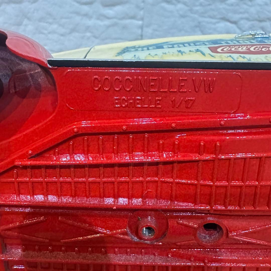 ソリドのVW COCCINELLE 1958 Coca-Cola アンティーク フランス ソリド